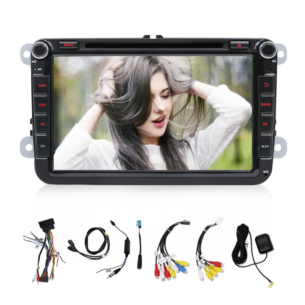 3G SIM LTE Nerwork font b Car b font DVD Radio Player For VW Skoda Octavia