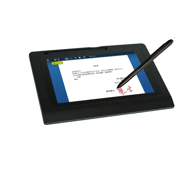 10.1 Inch Digitizer Graphic Drawing Monitor Digital Signature Tablet