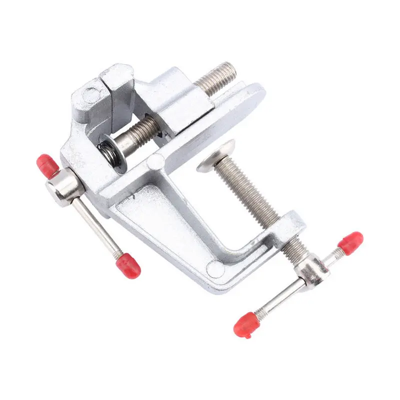 

1 PC High Quality New 3.5 Inch Aluminum Small Jewelers Hobby Clamp On Table Bench Vise Mini Tool Vice P0.5