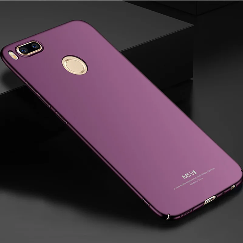 msvii brand for xiaomi mi a1 matte coque mi 5x back cover slim phone housing for msvii brand for xiaomi mi a1 matte coque mi 5x back cover slim phone housing for