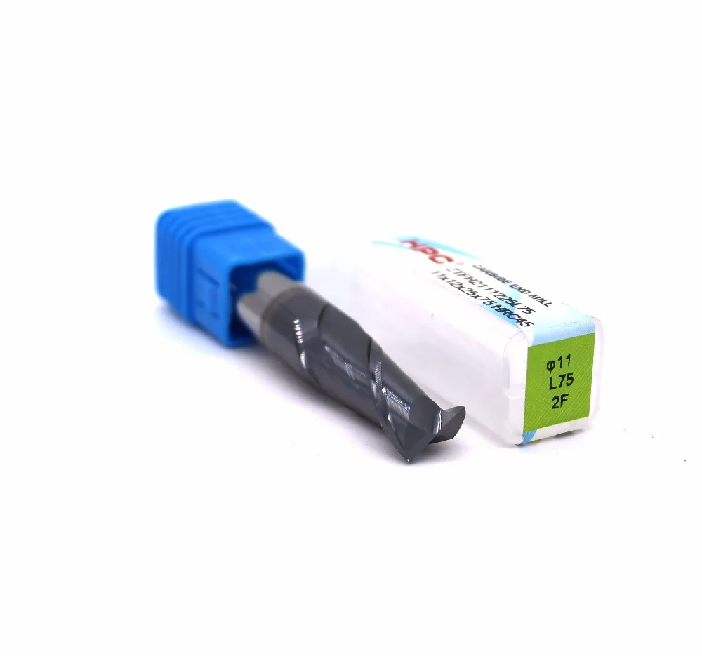 

router bit 10*10*25*75with 2 flutes HRC 45 square flatted mill cutter tungsten carbide end mills CNC machine milling tools