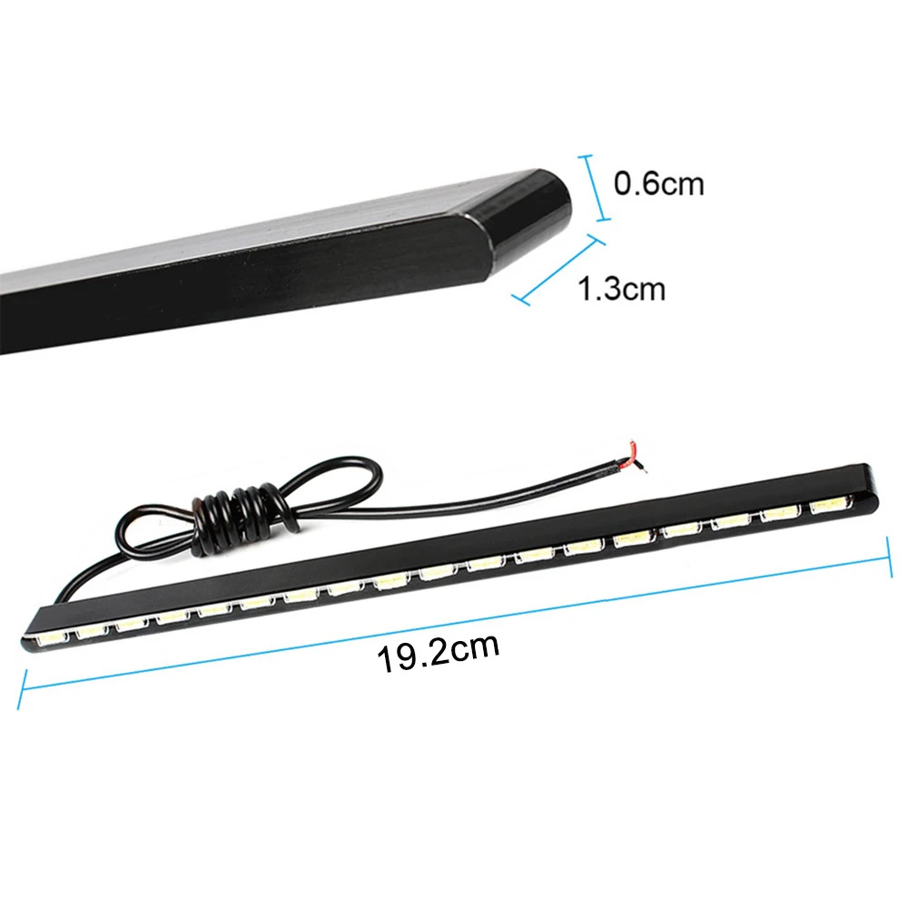 2 шт. 7030 SMD 12/14/18 LED C ar дневные ходовые огни D RL Противотуманные фары супер яркий