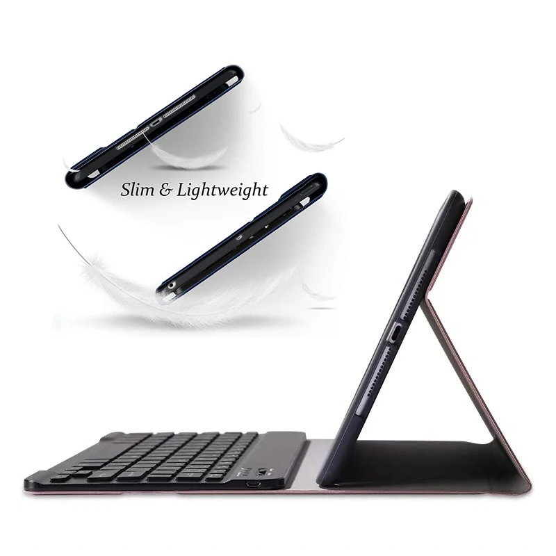  Bluetooth Keyboard Case for iPad 9.7 2018 Cover for iPad 9.7 2017 / Pro 9.7 / Air2 / Air Generic Ve