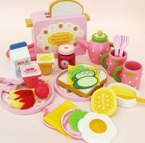 

Mother garden strawberry breakfast toast toaster