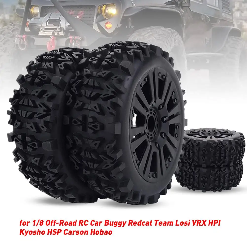 17 мм концентратора шины для колес 1/8 внедорожных RC автомобиль багги Redcat Team Losi VRX