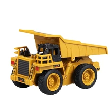 Игрушечный Грузовик с дистанционным управлением, бульдозер, кран-кран, перезаряжаемая игрушка с дистанционным управлением