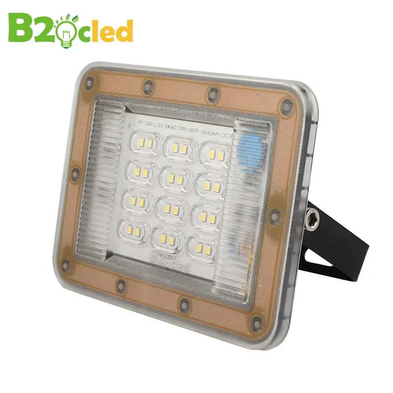 Newest LED Flood Light 20W 50W Floodlight IP65 Waterproof 220V Spotlight Refletor Outdoor Lighting Gargen Lamp | Освещение