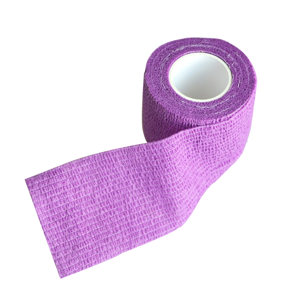 12Pcs/Lot Non woven Stretch Gauze Self Adhesive Cohesive Medical Bandage 5cm*4.5m Purplein