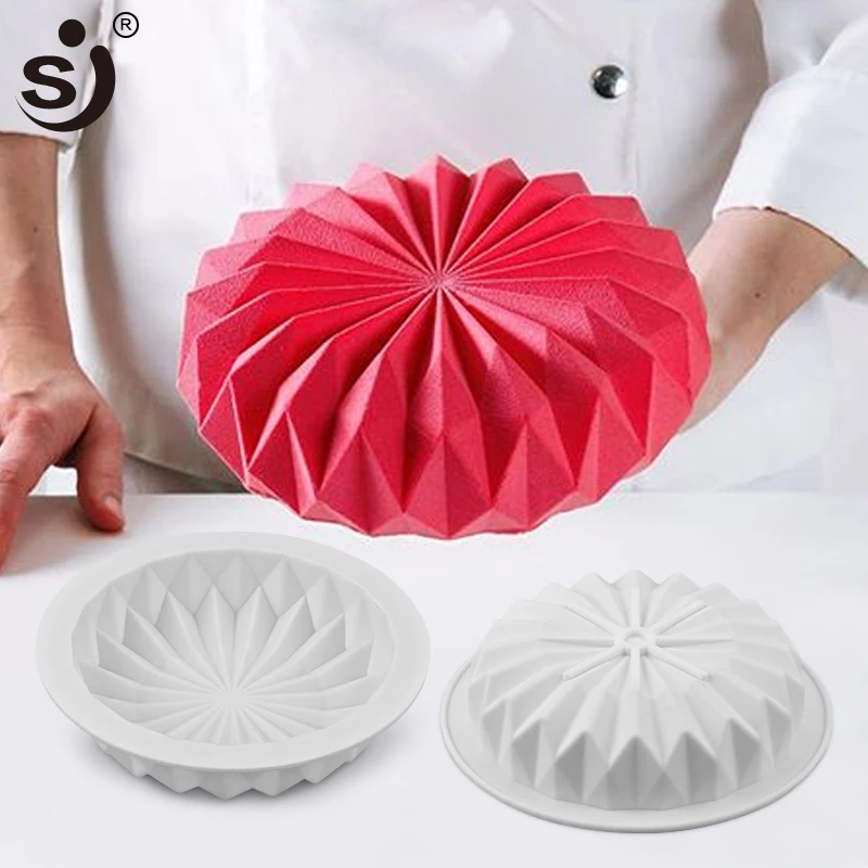 

SJ 3D Cake Mold Silicone For Decorating Silicone Tools Christmas Baking Tray Tools Dessert Candy FDA certification Kitchen Bar