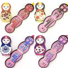 6 шт. комплект русская кукла Уход за ногтями детей Clipper маникюр педикюр набор x8242