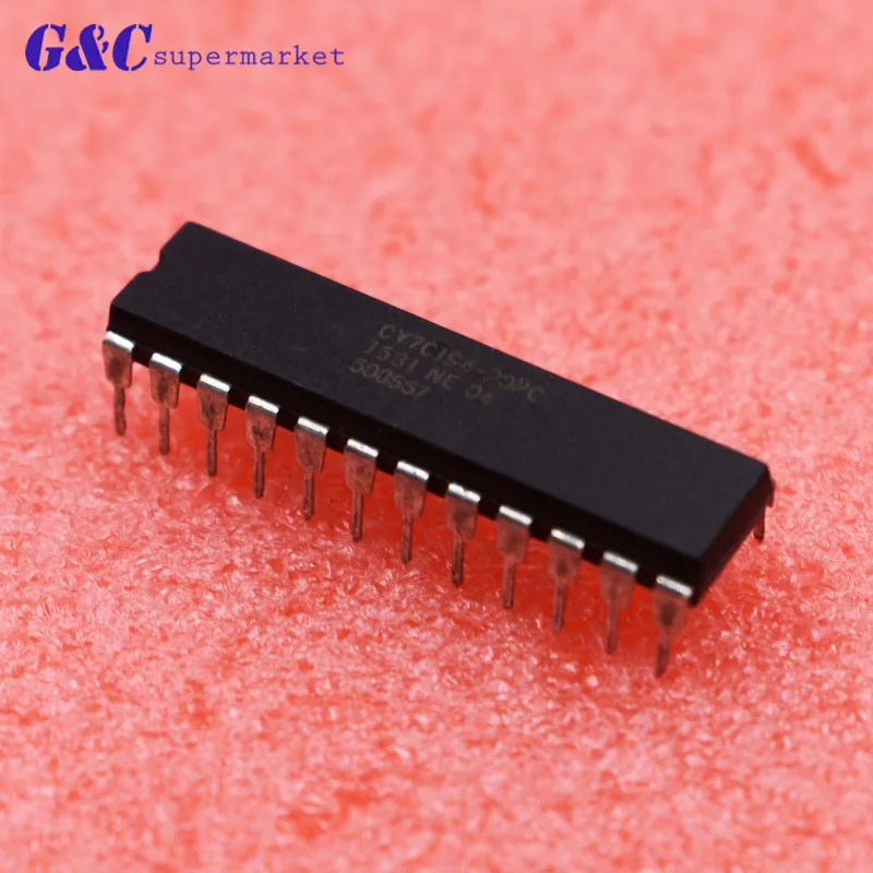 1/5PCS CY7C194-20PC CY7C194 24PINS 64K x 4 Static RAM DIP