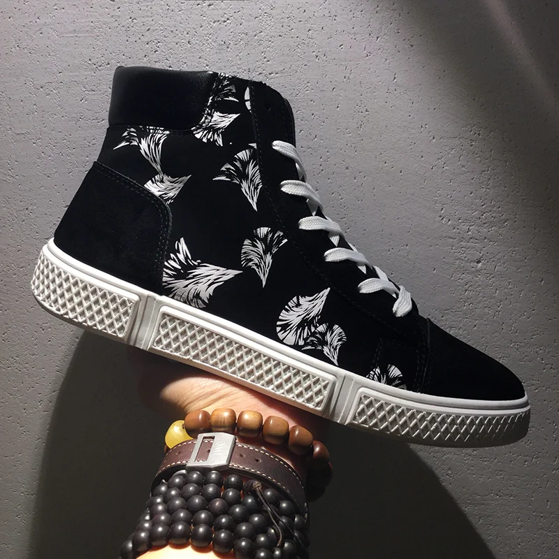 

Super Hot High Top Breathable Men Shoes Spring and Autumn Men Boots Casual Sneakers Hip Hop Male Shoes Footwear Basket Hombre
