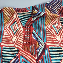 Одежда для детей; Лоскутная хлопковая ткань с геометрическим рисунком