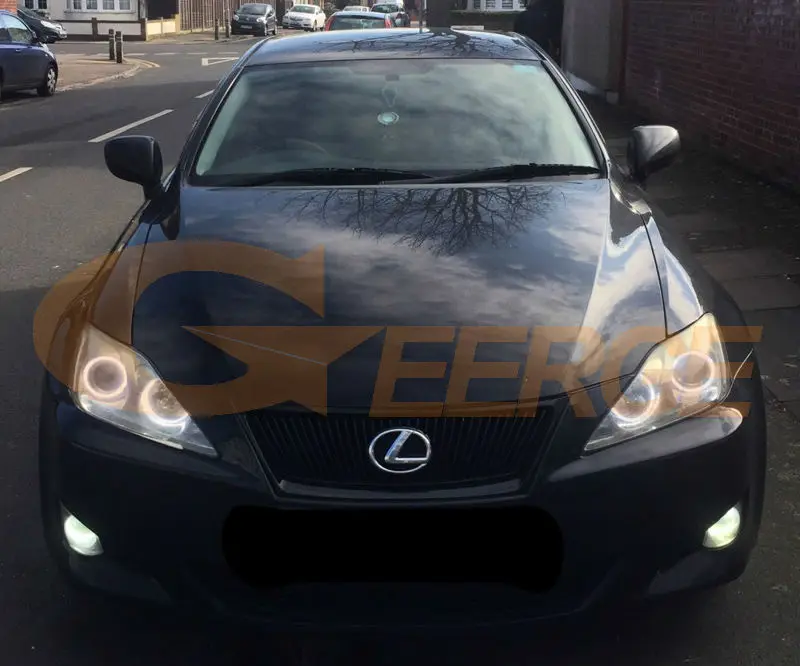  For Lexus IS220 IS250 IS350 IS-F 2006-2010 Excellent Ultra bright illumination smd led Angel Eyes k - 32703327811