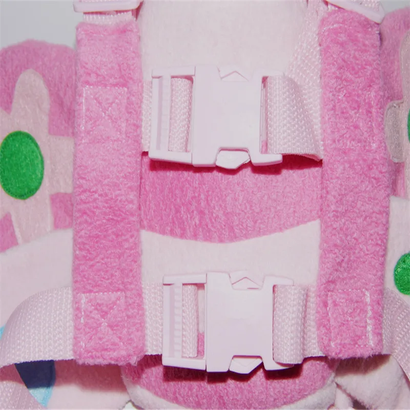 Жгут приятель розовый Би 2-в-1 Детские Рюкзак защите прогулки вожжи для детей в возрасте от 1 до 3