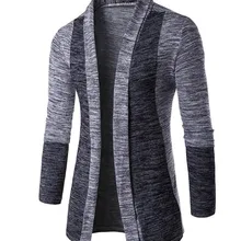 Модный мужской s свитер новая одежда искусственно Состаренный свитер Повседневный Полный кардиган мужской вязаный свитер вязаный крючком свободный и удобный