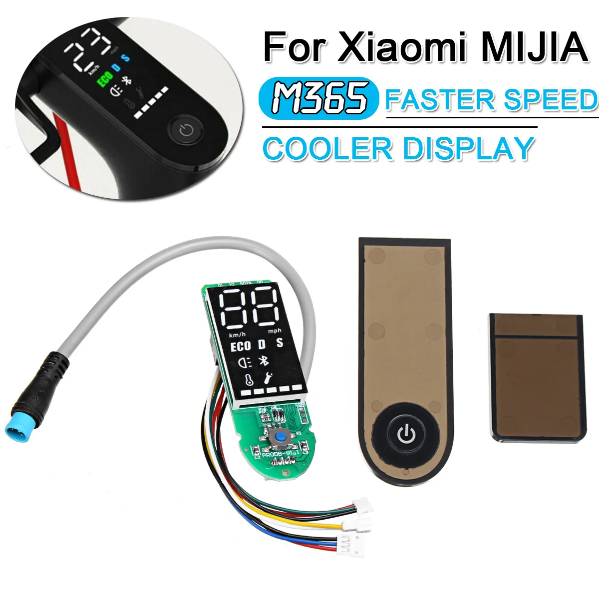 

Upgrade Scooter Dashboard Cover with Screen Cover Scooter Circuit Board For Xiaomi MIJIA M365 Accessories
