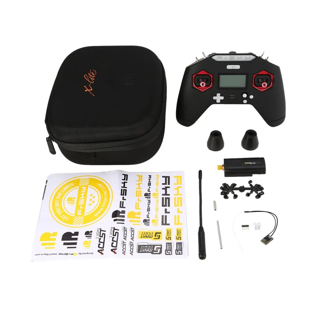 

FrSky 2.4GHZ 16CH Taranis X-LITE X Lite Transmitter Remote Controller+R9m Lite Module+R9MM Receiver for FPV RC Racing Drone