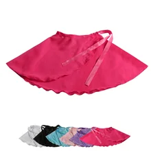 Faldas de baile de Ballet Vintage para niñas falda elástica de flecos multicolor ropa de salón de Flamenco competitiva para niños N9009
