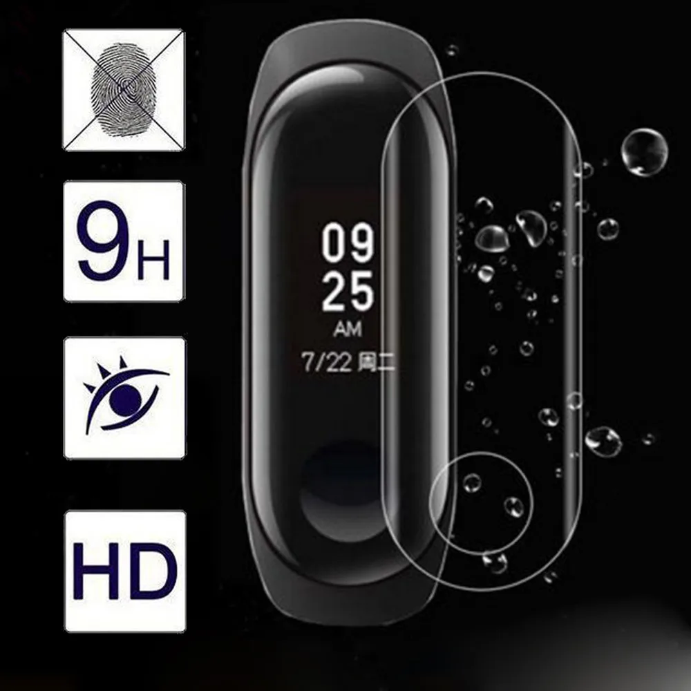 

HIPERDEAL 3D Curved Surface TPU Transparent Clear Screen Guard Protection Film For Xiaomi Mi Band 3 15J Drop Shipping
