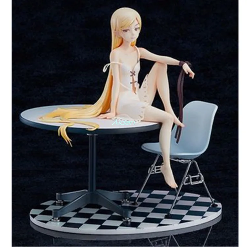 

7" Anime Sexy Figures Kizumonogatari Oshino Shinobu PVC Action Figure Collectible Model Toy BOX Z361