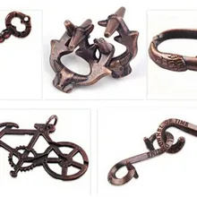 5 шт. в комплекте классические металлические Логические литые паззлы игры игрушечные лошадки для взрослых детей TC игрушки