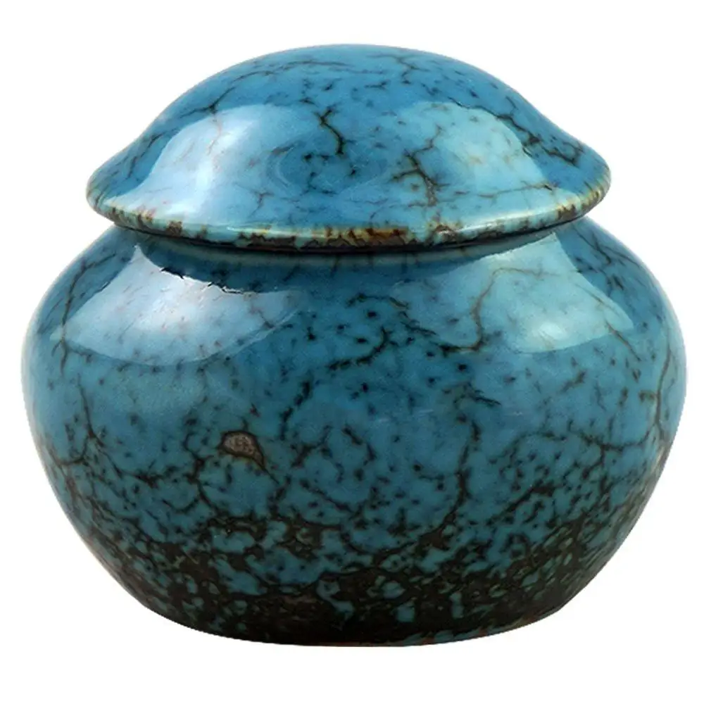 

Mini Keepsake Funeral Urn-Brass Cremation Urns for Pet Human Ashes Adult-Hand Engraved-Fits a Small Amount of Cremated Remains
