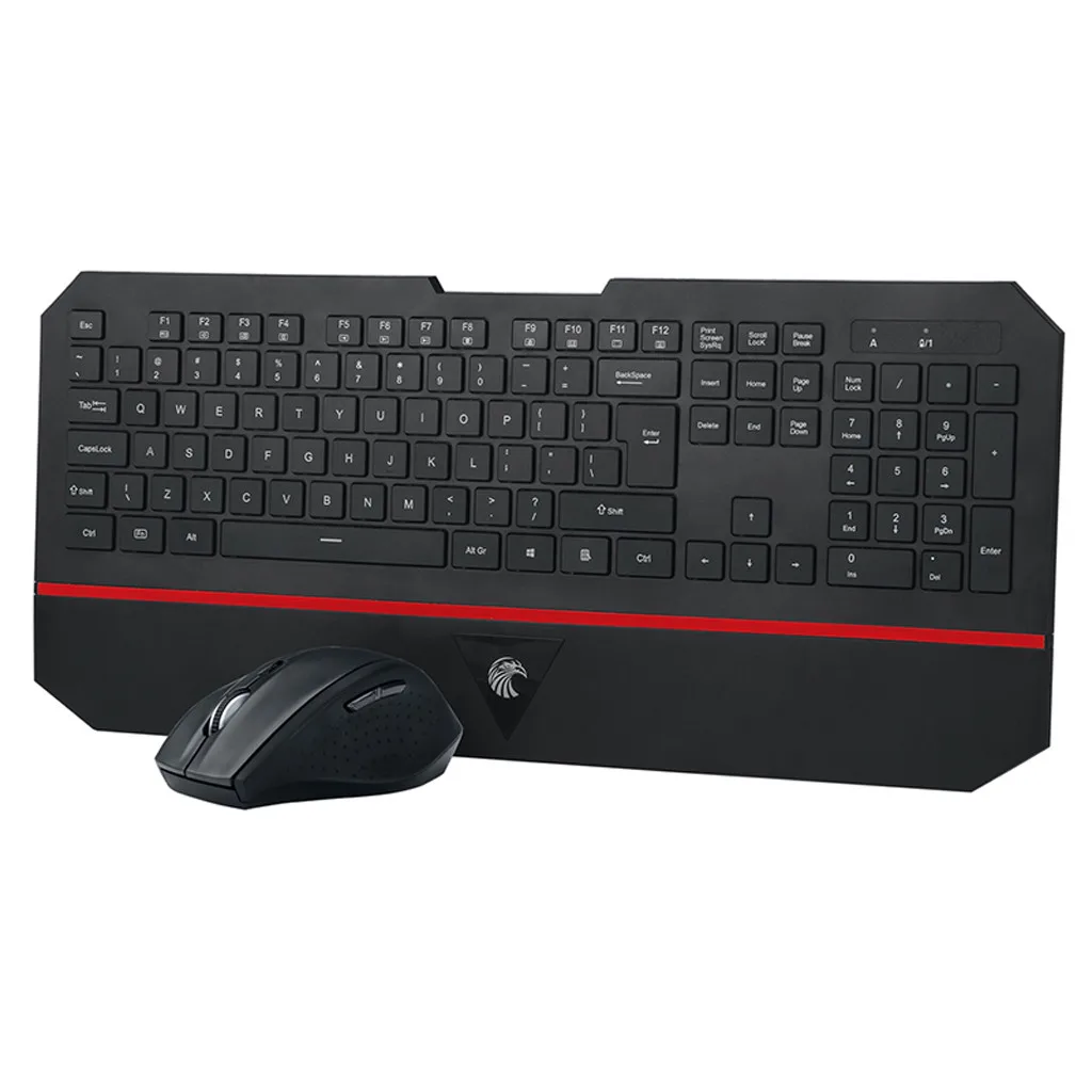 

2.4G Ultra-thin Silent Wireless Keyboard Mouse Set Mice Combo Kit for Computer Laptop Desktop for PC Gaming Computer US