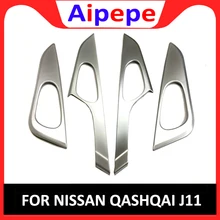 Car Styling For Nissan Qashqai j11 Accessories 2017 Chrome Door Handle Cover Bowl Catch Trim Bezel Frame Garnish 2014 2015 2016 Car Styling For Nissan Qashqai j11 Accessories 2017 Chrome Door Handle Cover Bowl Catch Trim Bezel Frame Garnish 2014 2015 2016