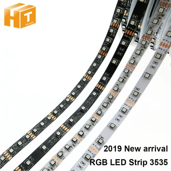 

New arrival RGB LED Strip 3535 RGB Color Changeable DC12V Flexible LED Light 60LED/m 120LED/m 5m/lot.