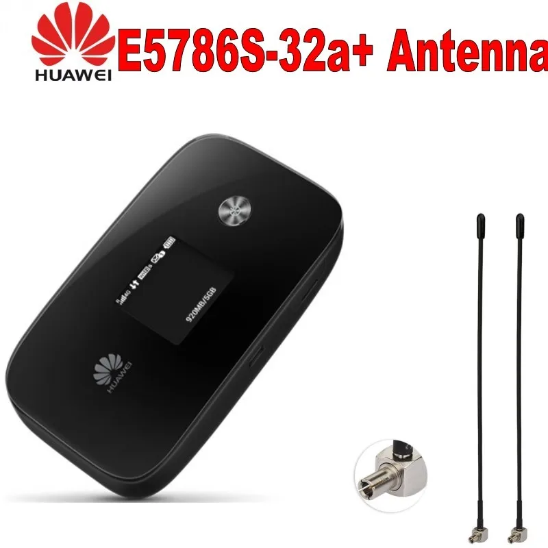 

Huawei LTE CA Mobile Wifi E5786s-32a (White/black) with antenna