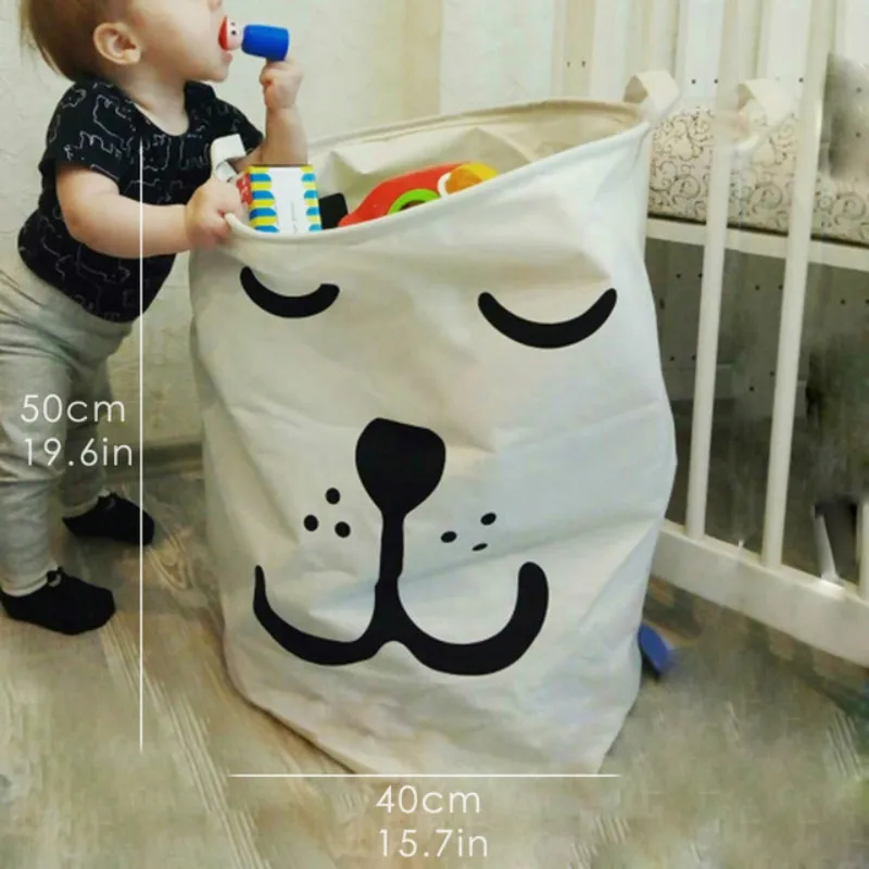 شعبية كبيرة القدرة طوي الملابس القذرة سلة دائم الاطفال سلة تخزين الألعاب محشوة اللعب المنظم للماء حقيبة ألعاب