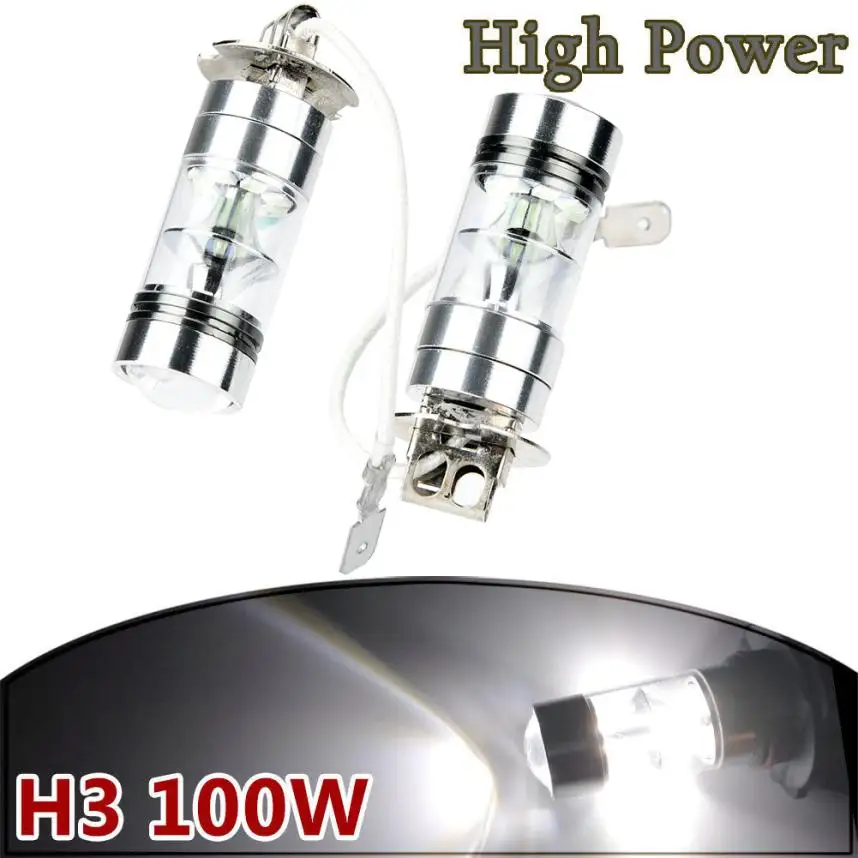 Auto led light h3 led 1900LM 100W White Car Fog Light Bulb DRL Car Light 6000K sep23 Auto led light h3 led 1900LM 100W White Car Fog Light Bulb DRL Car Light 6000K sep23