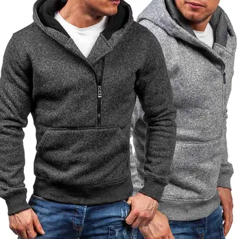 

Nice New Men Fashion Long Sleeve Hooded Jumper Hoodies