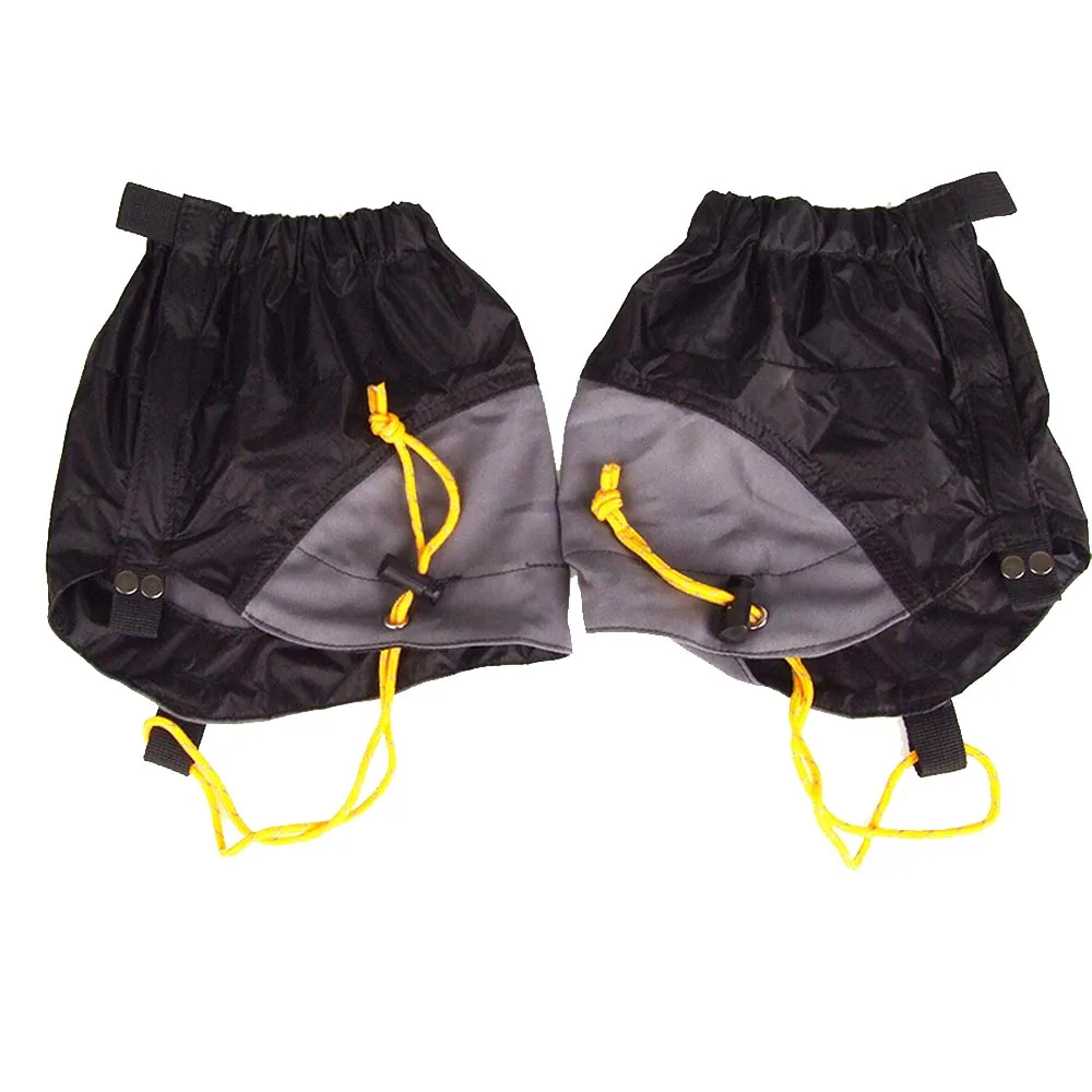 Snow Leg Gaiters Outdoor Silicon Coated Nylon Waterproof Ultralight Gaiters Leg Protection Guard Hiking Climbing Trekking