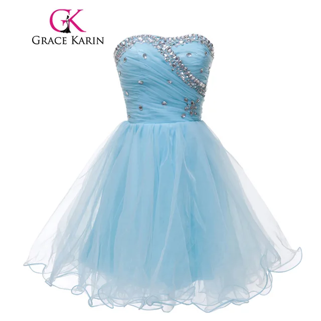 Short Strapless Prom Dresses