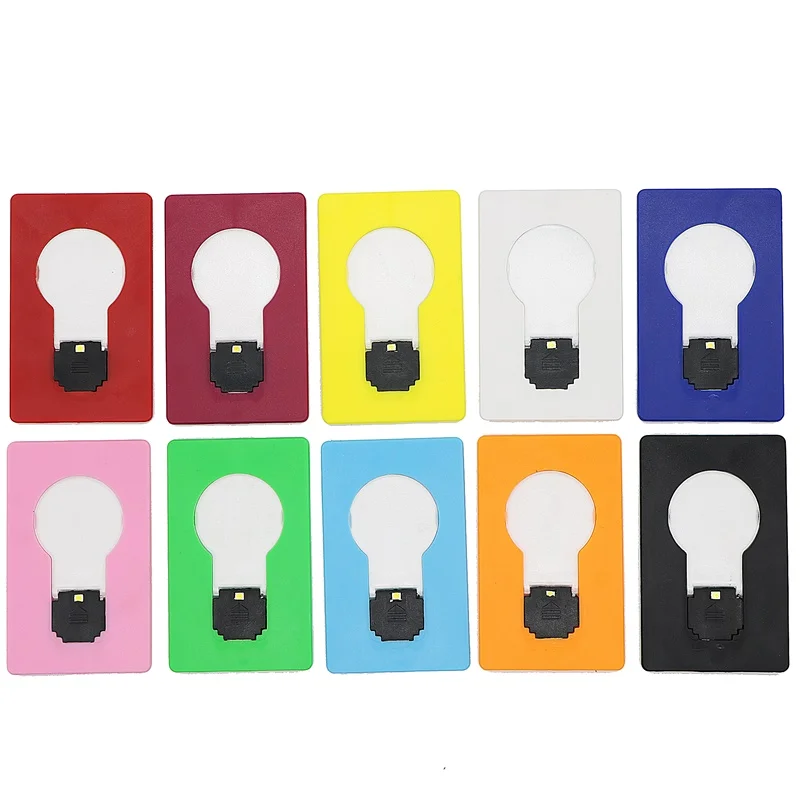 SZYOUMY портативная Светодиодная лампа-карта карманная Ночная лампа для кошелька огни положить в кошелек аварийный карман Красивое Освещение