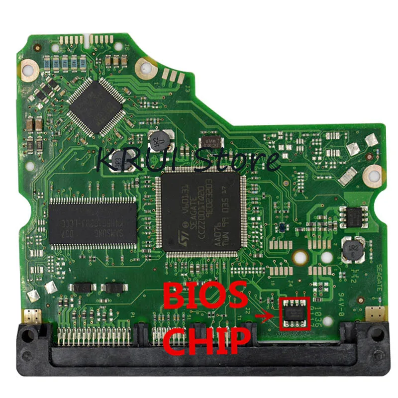 Бесплатная доставка HDD PCB Логическая плата/номер платы: 100536501 REV A|Печатные платы| |