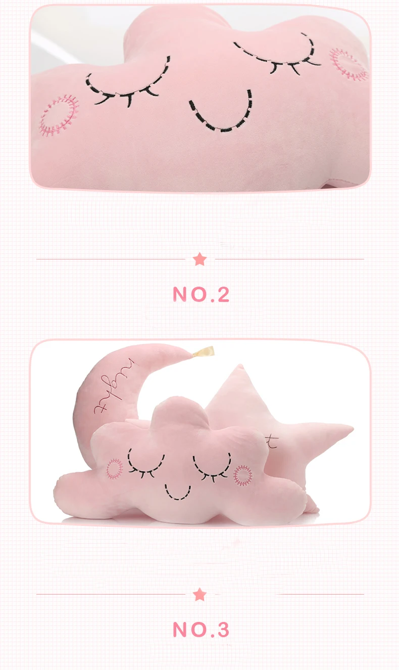 Travesseiro de Pelúcia cm dos Desenhos Animados Bebê Macio Calmante Nuvem Boneca Bonito Cheio Travesseiro Brinquedo Kawaii Decoração Cabeceira Simulação Sofá Almofada 60 5 Almofadas de pelúcia