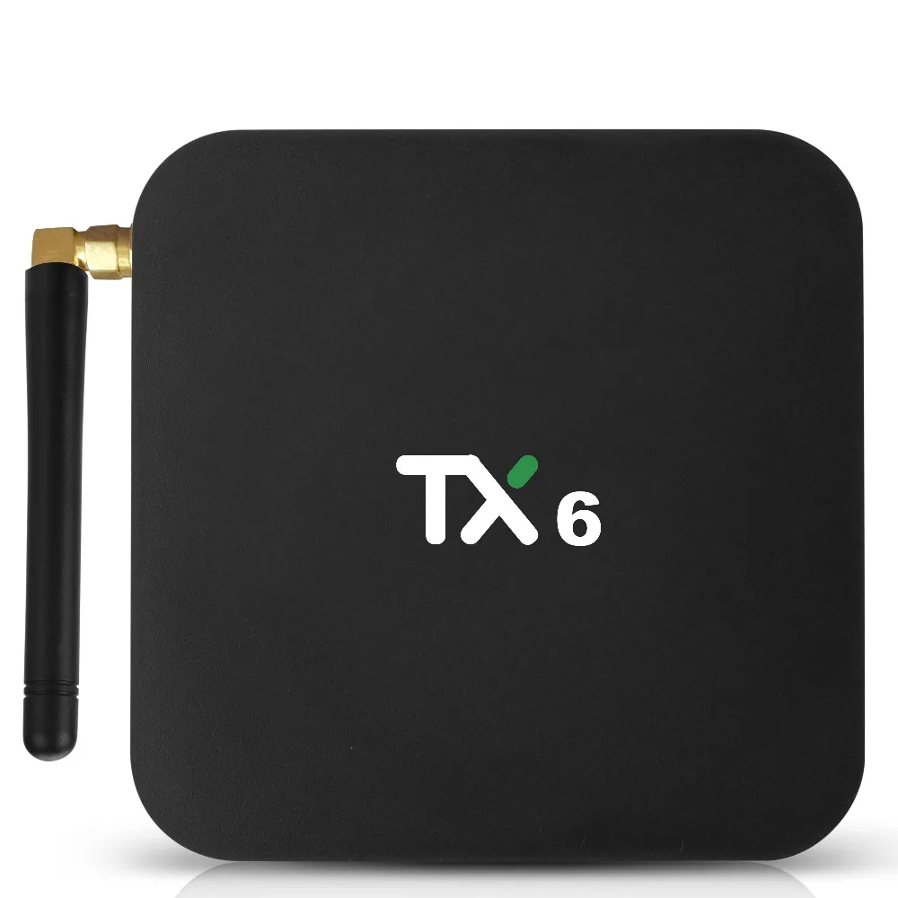 

Satellite TV ReceiverTX6 Smart TV BOX Android 9.0 Quad core ARM Dual WIFI BT4.1 4K Neftflix Set Top Box