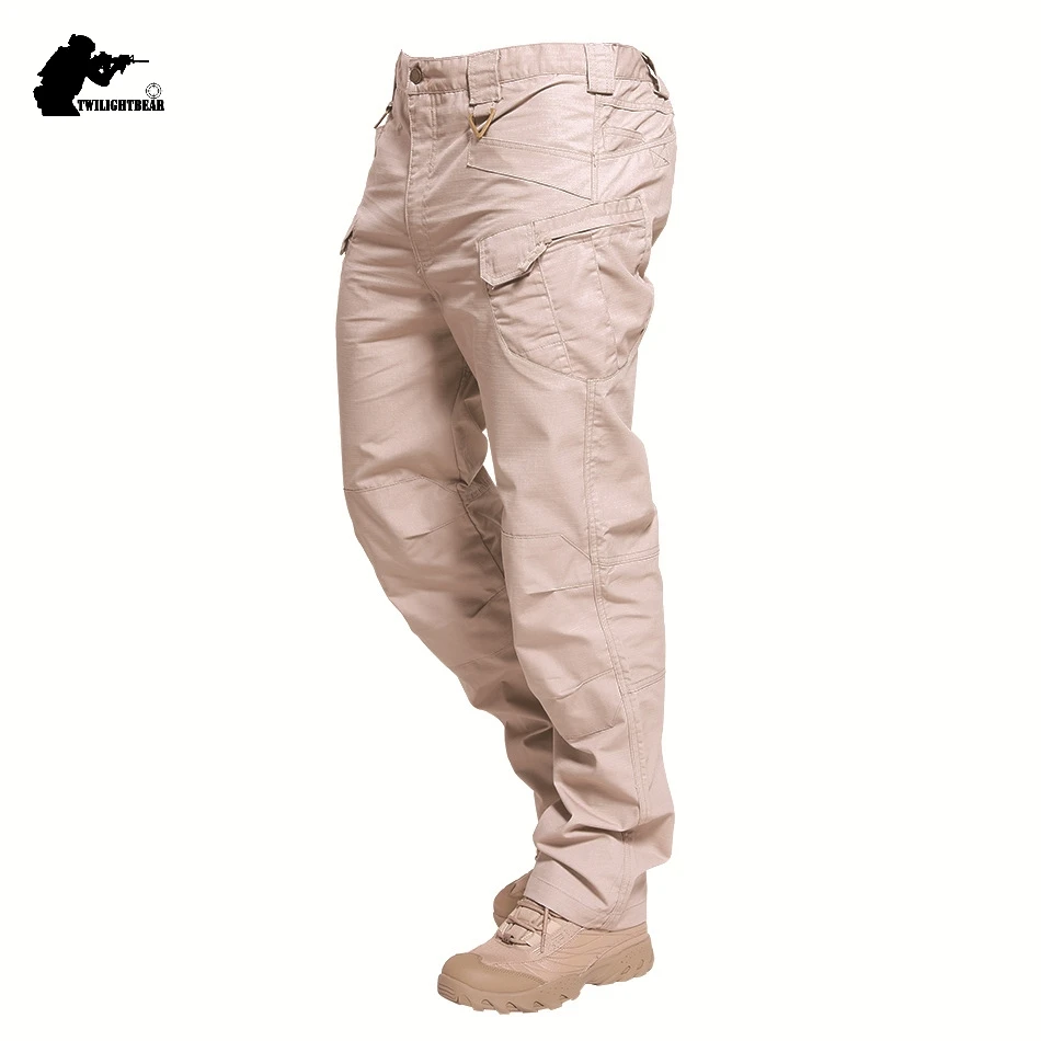 

New 5XL Mens Tactical Pants Multiple Pocket Elasticity Military x7 Urban Commuter Tacitcal Trousers Men Slim Fat Cargo Pant AF7