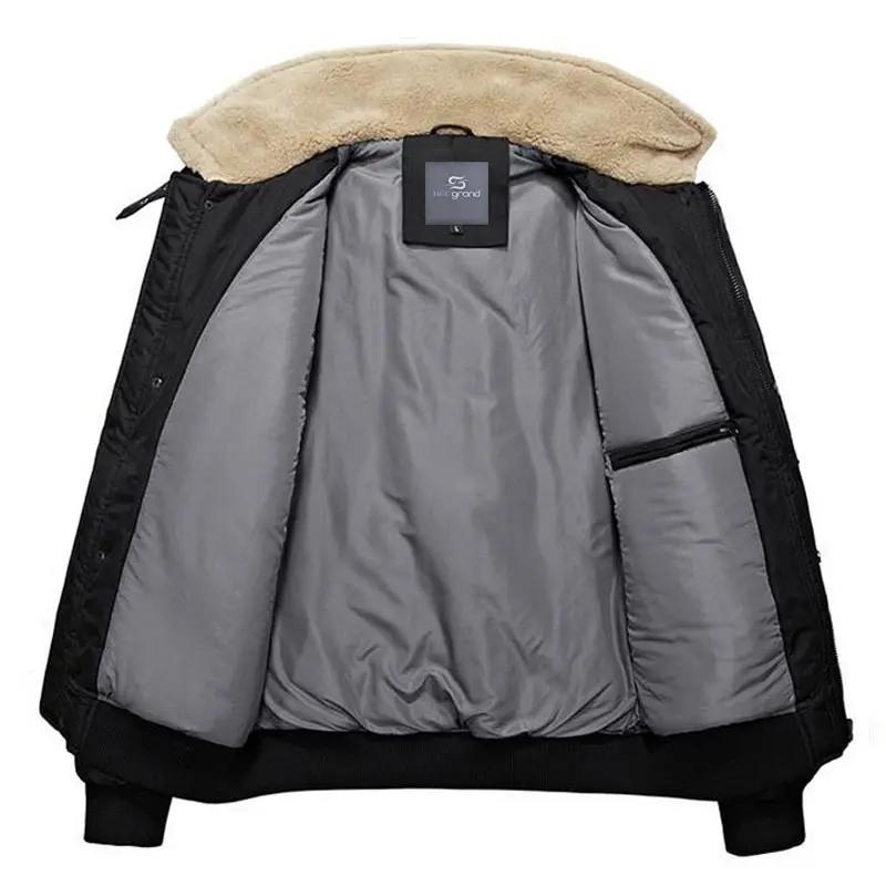 MWM1659 Men warm parkas  (2)