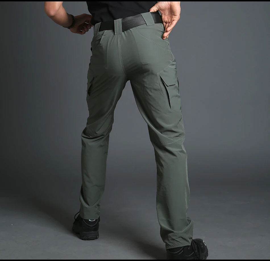 grey cargo pants ReFire Gear Summer Lightweight Urban Tactical Cargo Pants Men Casual Quick Drying Breathable Stretch SWAT Army Military Pants black cargo pants mens