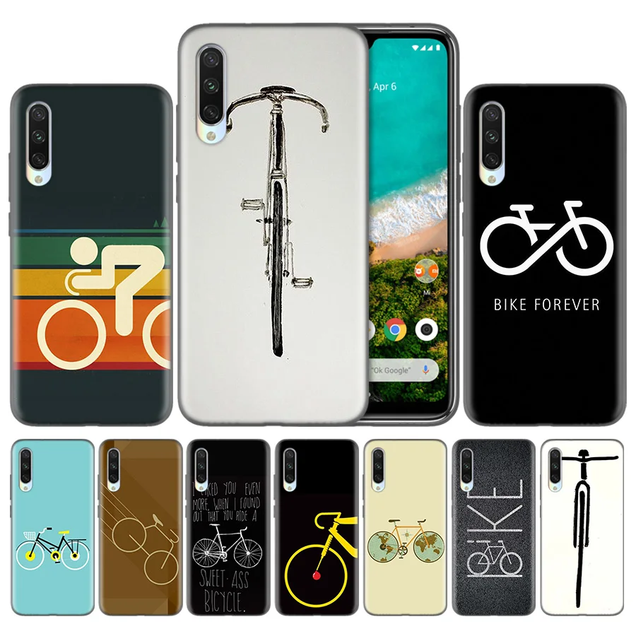 

Silicon TPU Case For Xiaomi Redmi Mi 5X 6X 8 9 CC9 9T CC9e Pro A1 A2 A3 Lite F1 Bag Back Coque Cover Falle Bicycle Bike Sport Co