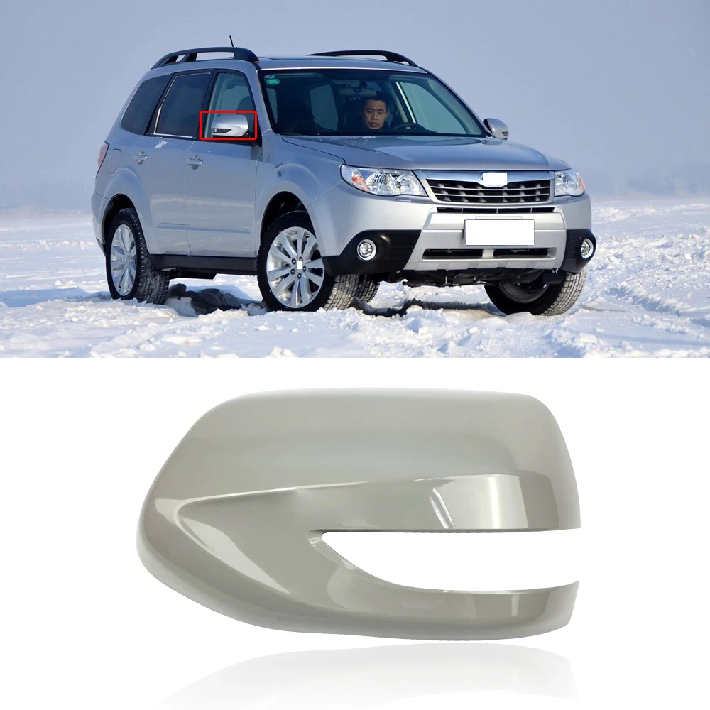 

CAPQX For Subaru Forester 2011 2012 Side Mirror Rearview Mirror Trim Cover Cap Outside Reversing Mirror Housing Garnish Shell