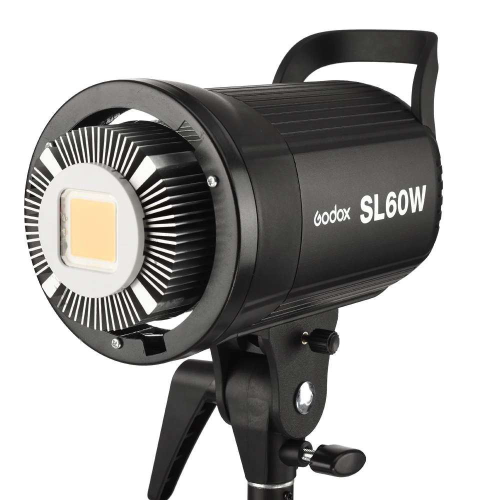DHL! Godox SL-60W, белая версия, светодиодный светильник для видео, непрерывный светильник, крепление Bowens 5600K для студийной фотосъемки, видеозапись