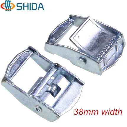 

Free Shipping 1.5"(3.8cm) Inner Width 2pcs/lot Zinc Alloy Metal Cam Buckle For TRX Outdoor Sports Tie Down Strap Webbing