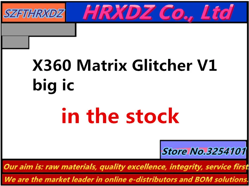 

SZFTHRXDZ 1PCS X360 Matrix Glitcher V1 Blue PCB big iC