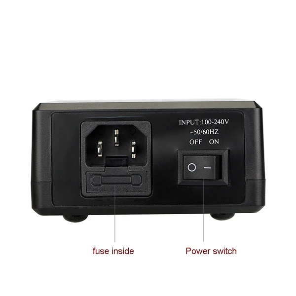 RETEKESS TT002 16 Port USB Charger Base 35W DC 5V 7A USB Charging Dock Built-in Spare Fuse for Wireless Tour Guide System