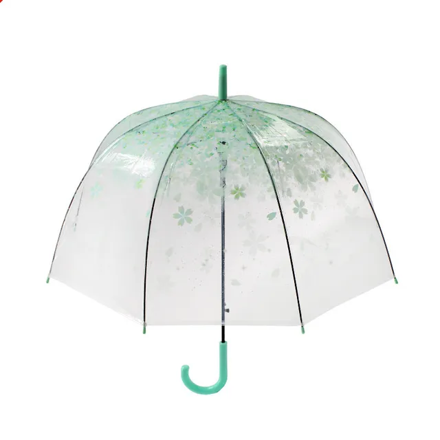 Clear Cherry Umbrella Multi Japanese Parasol 4 Color Transparent Cherry